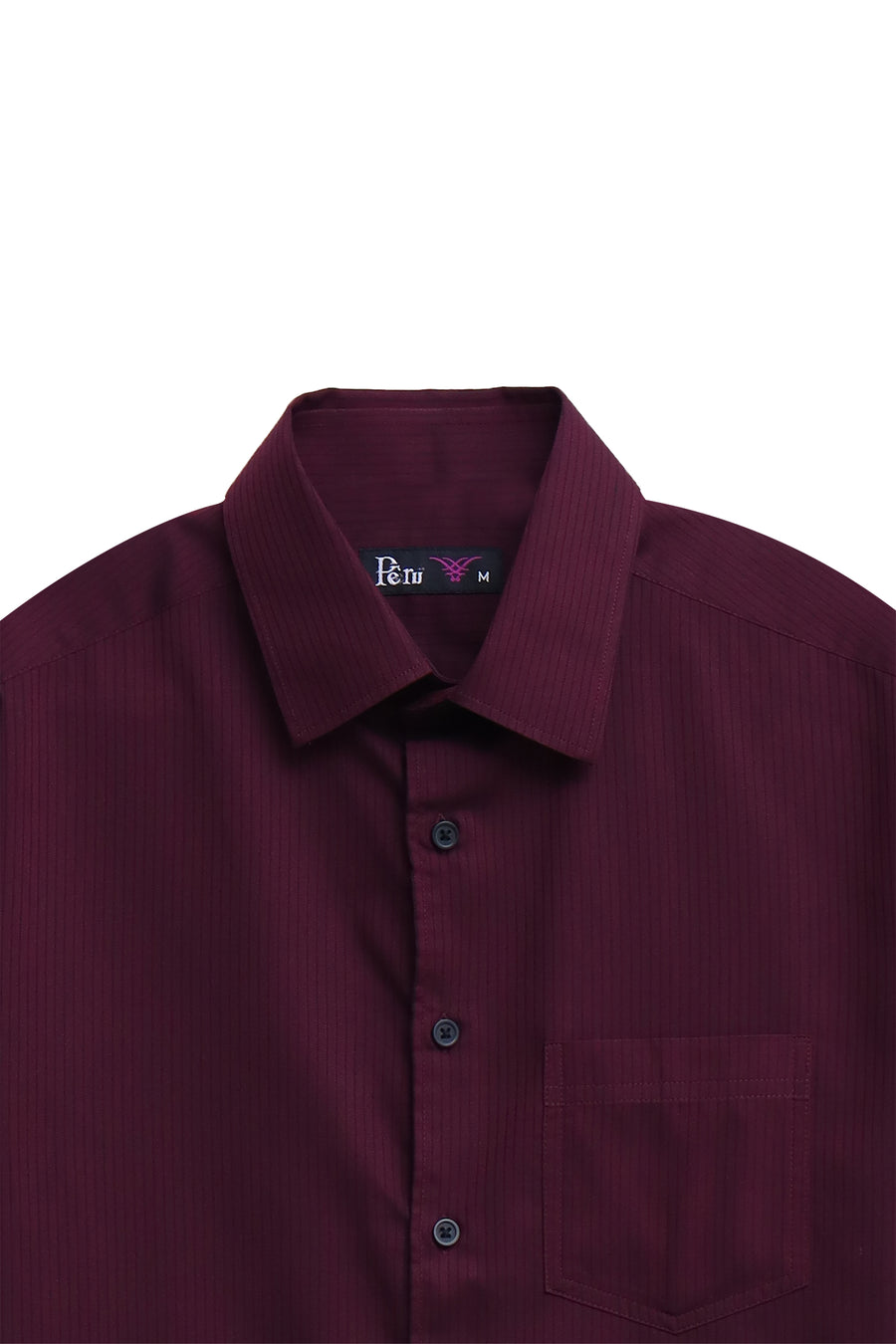 Burgundy Casual Shirt