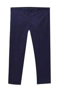 Navy Blue Formal Cotton Trouser