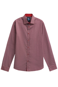 Micro Print Casual Shirt