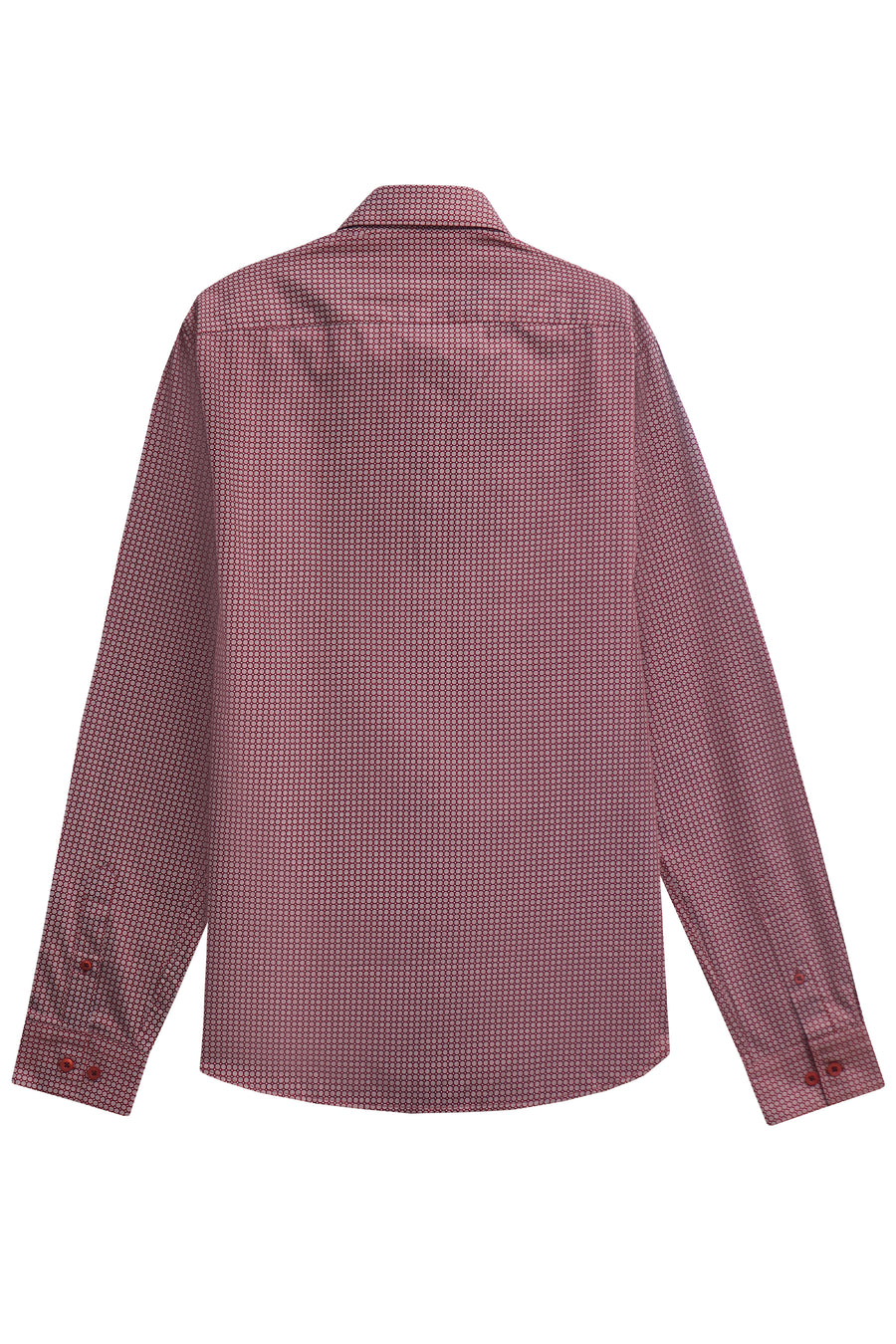 Micro Print Casual Shirt